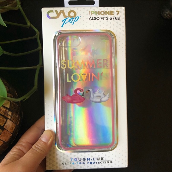 CYLO - Summer Lovin’ POP iPhone 6/6S/7 Swans Case - Picture 4 of 7
